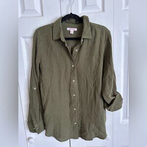 ❤️ 3/&15❤️Joe Fresh 100% cotton shirt